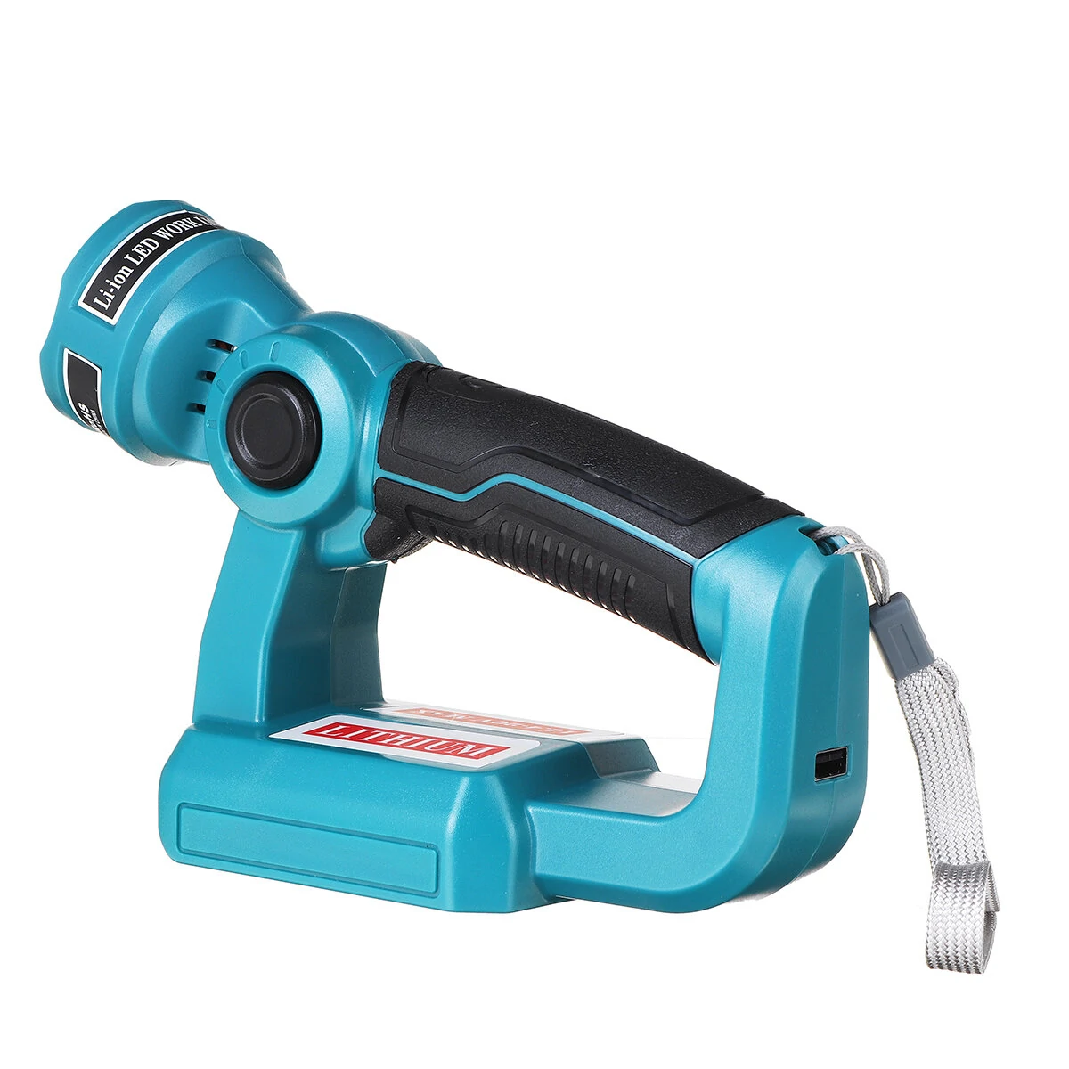 Makita DML812 18V LED Work Light - 3W Pistol Grip Flashlight | USB Construction Lighting - Image 3