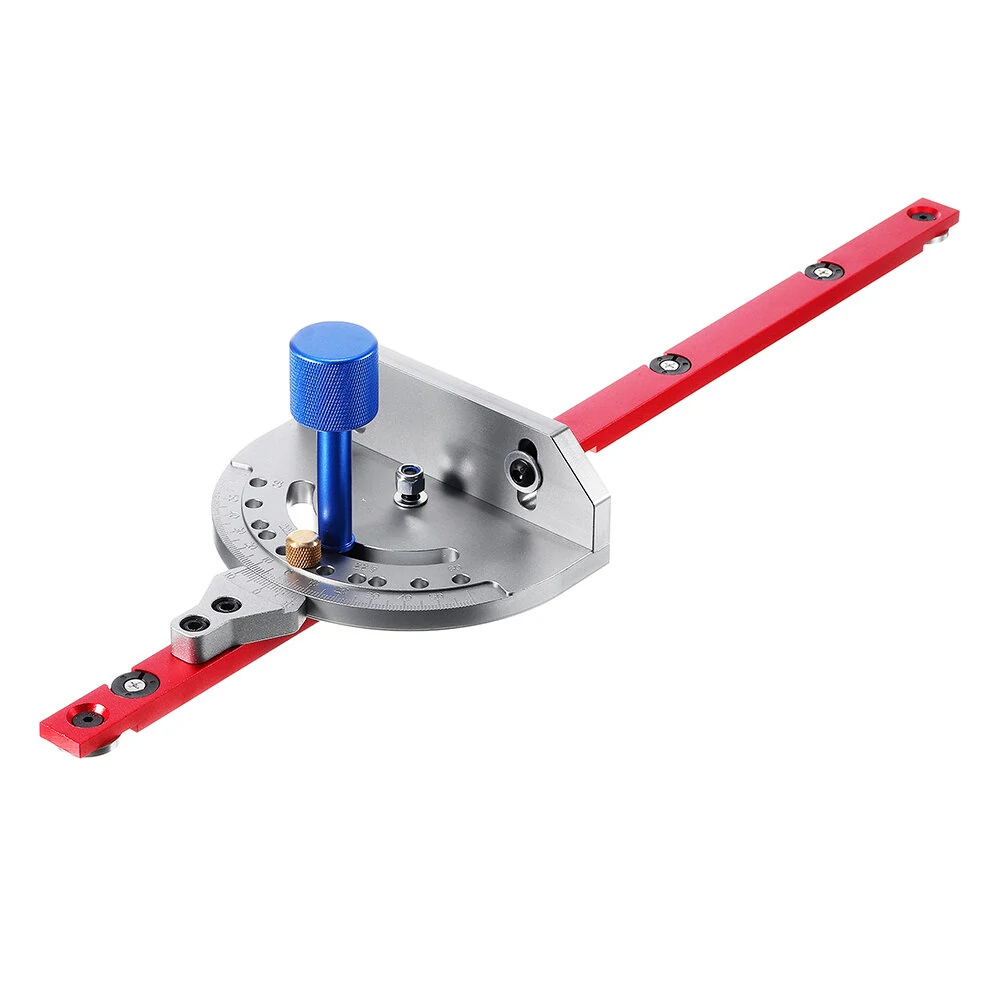 Dewalt Miter Gauge System - 450mm 0-90 Degree Angle with Aluminum Alloy Fence - Image 4