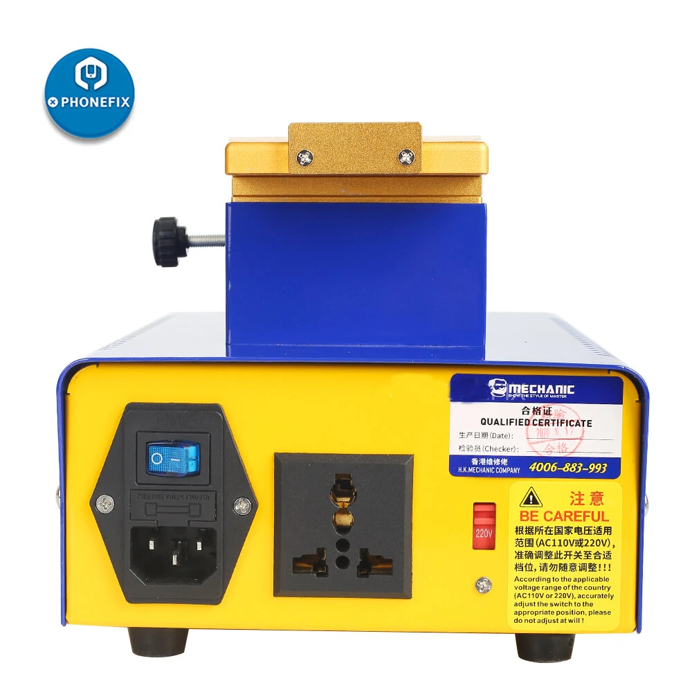 Mechanic 110 LCD Preheating Machine | 110v/220v Touch Screen Separator for iPhone Samsung Tablet - Image 4