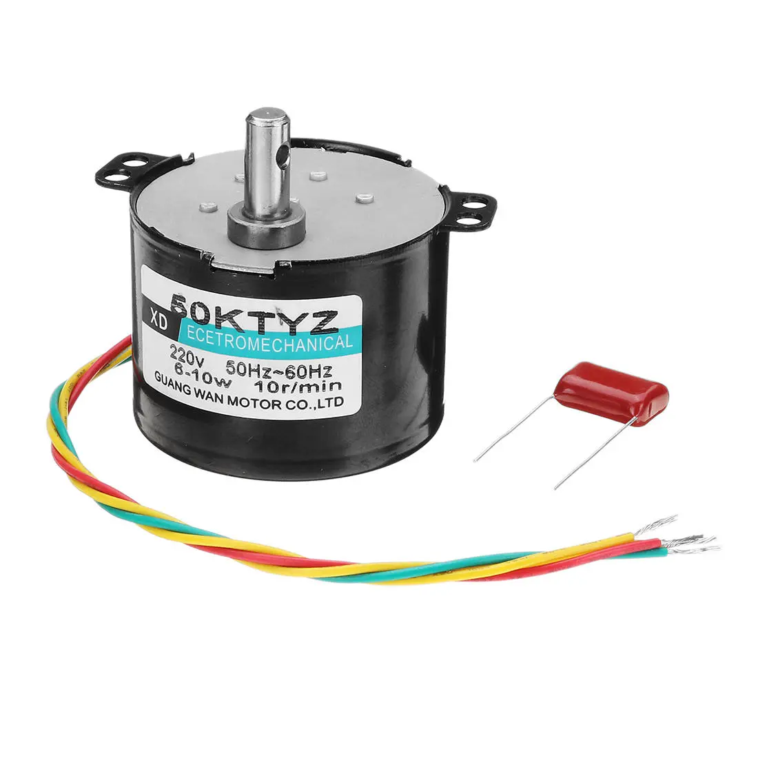 Machifit 50KTYZ 220V Synchronous Motor | 10W 10rpm Permanent Magnet AC Motor - Image 3