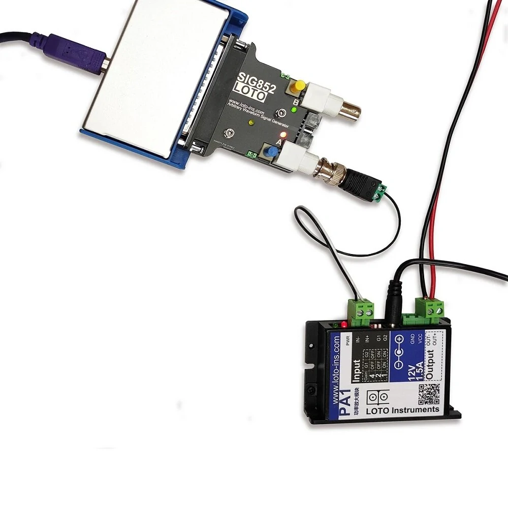 LOTO SIG852 2-Channel USB Signal Generator | Arbitrary Waveform & Function Gen - Image 4