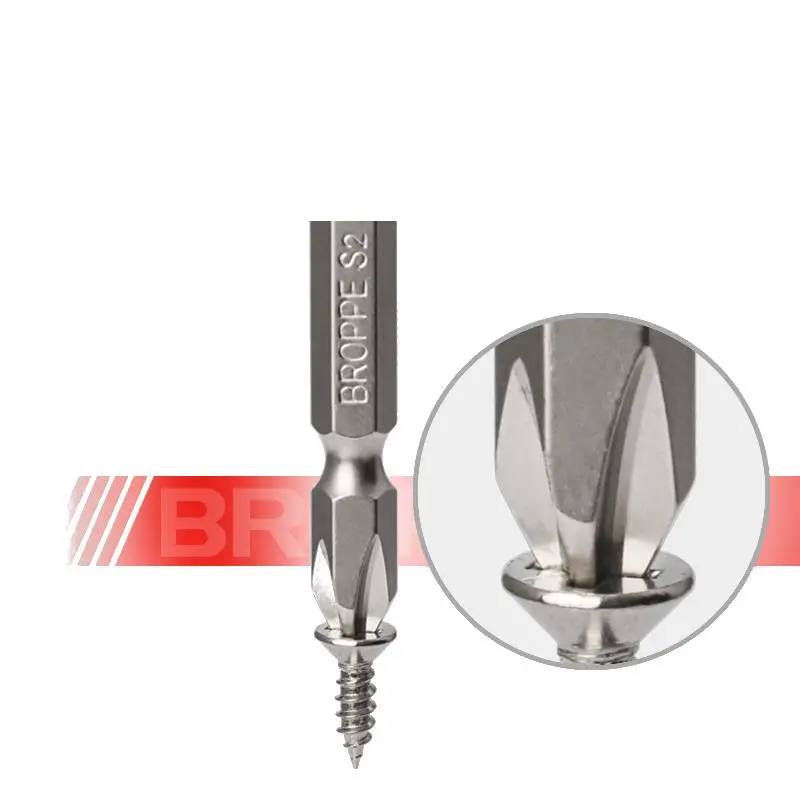 BROPPE S2 Magnetic Phillips Screwdriver Bit Set | PH2 1/4 Inch Hex Shank - Image 4