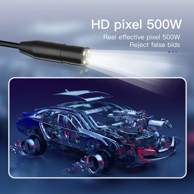 AN100 11mm Endoscope Camera | IP67 Waterproof | For Car Inspection & Android Phone - Image 3