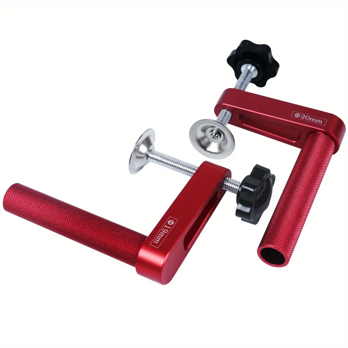 JIGHOLE 19mm/20mm Bench Dog Hold Down Clamps - 2 Pack for MFT Workbench - Image 4