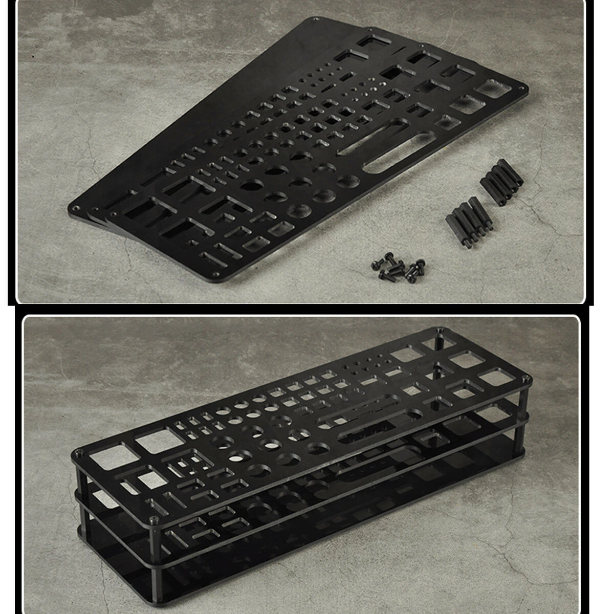 Desktop Tool Storage Box Organizer | Screwdriver & Tweezer Rack for Electronic Components - Image 3
