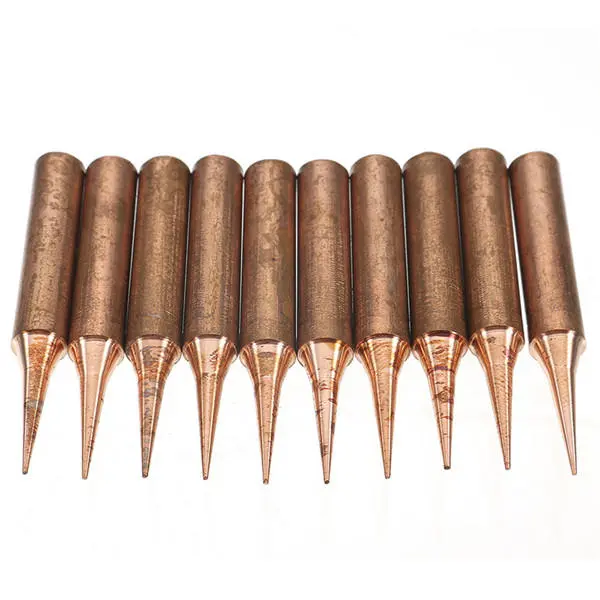 Tsui 10Pcs Copper 900M-T-I Soldering Iron Tips | For Soldering & Rework Station - Image 2