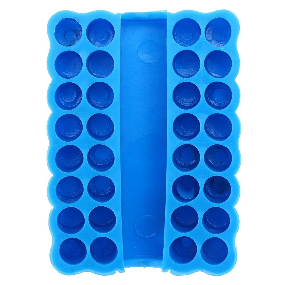 2Pcs Screwdriver Bit Storage Rack | 32 Holes for 1/4 Inch Hex Shank | Plastic Deck Box - Image 4