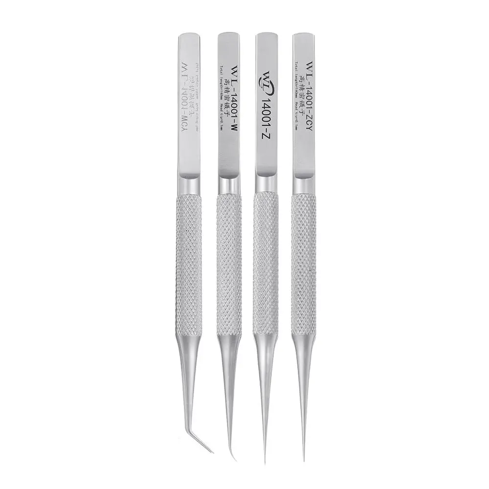 WL High Precision Tweezers - 0.1mm Stainless Steel for BGA & Jump Wire - Image 2