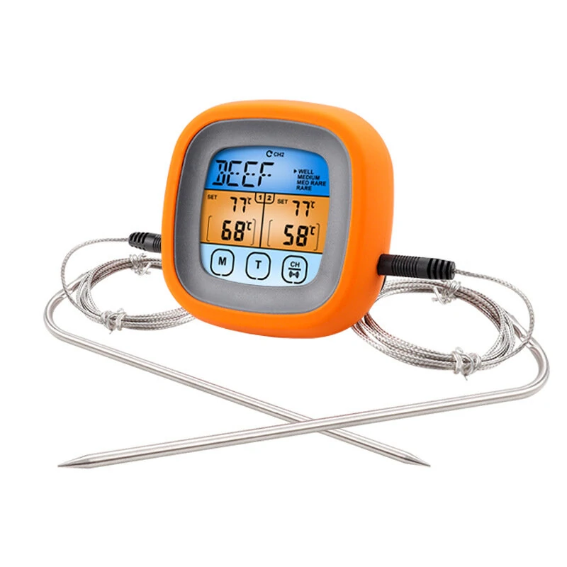Taylor Dual-Needle Touchscreen Food Thermometer | Kitchen Baking Meat BBQ - Image 2