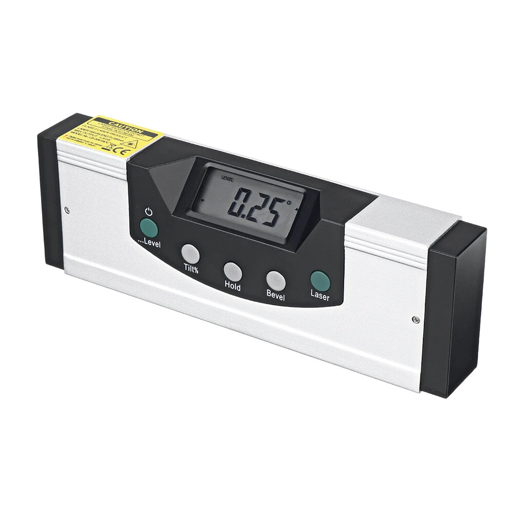 Bosch 150mm Digital Laser Level Ruler | LCD Display, Magnetic, Cross Line Protractor - Image 2