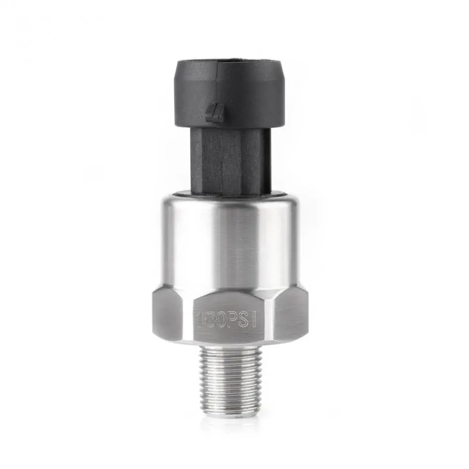Stainless Steel Pressure Sensor - 5V DC 1/8NPT Thread for Oil Fuel Air Water - Image 3
