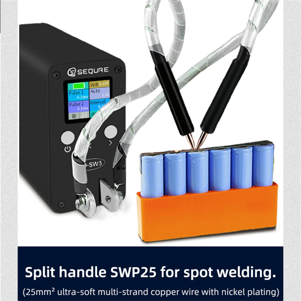 SEQURE SQ-SW3 Spot Welder Accessories Kit | Capacitor Energy Storage - Image 3