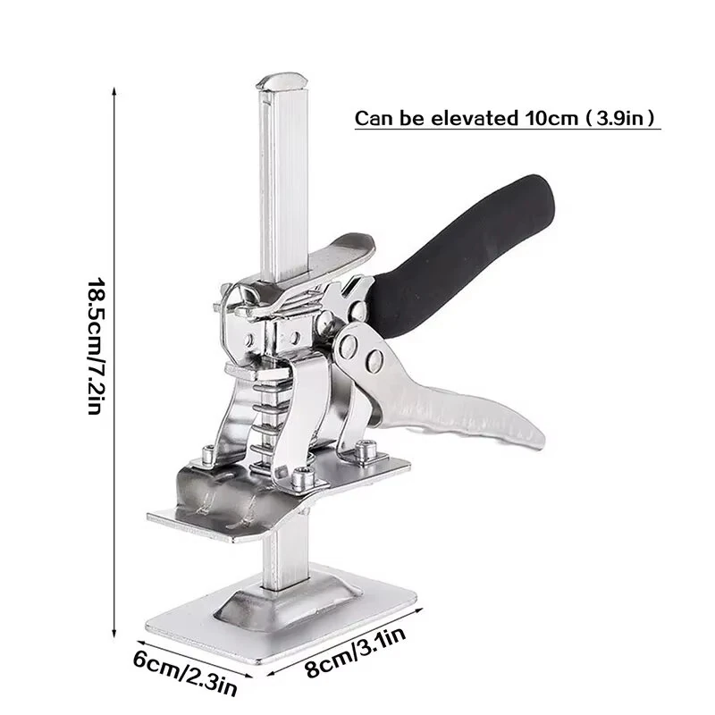 Labor-Saving Arm Handheld Jack Tool - Cabinet & Door Lifter Clamp for Floors & Tiles - Image 4