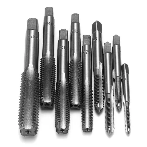 2Pcs M3 to M12 HSS Right Hand Thread Tap Drill Bits | Plug Taps Set - Image 3