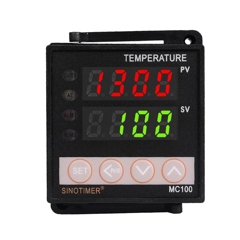 MC100 PID Temperature Controller - Digital Regulator with Alarm | PT100 Thermocouple Input - Image 4