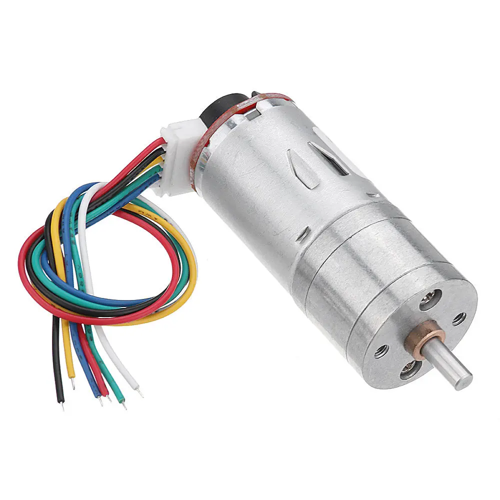 Machifit 25GA370 12V DC Gear Motor with Encoder & Speed Dial | Micro Reduction - Image 3