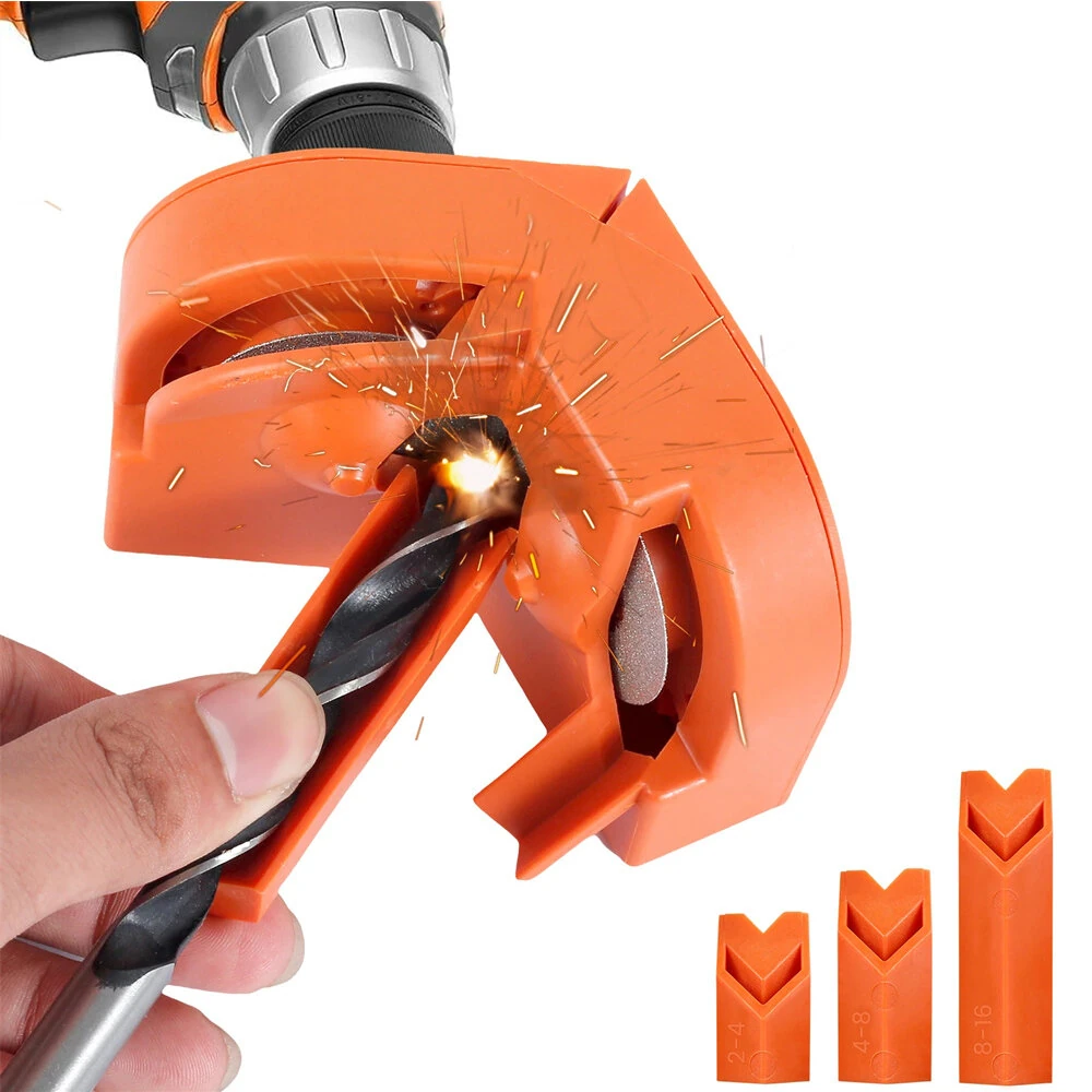 4PCS Electric Drill Bit Sharpener - Professional High-Speed Steel for Lithium & AC Drills - Image 3