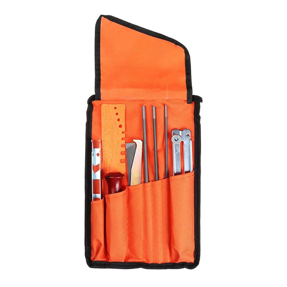 10-12Pcs Chainsaw Sharpening File Kit | Household Hand Tools | Chain Sharpen Saw Files - Image 3