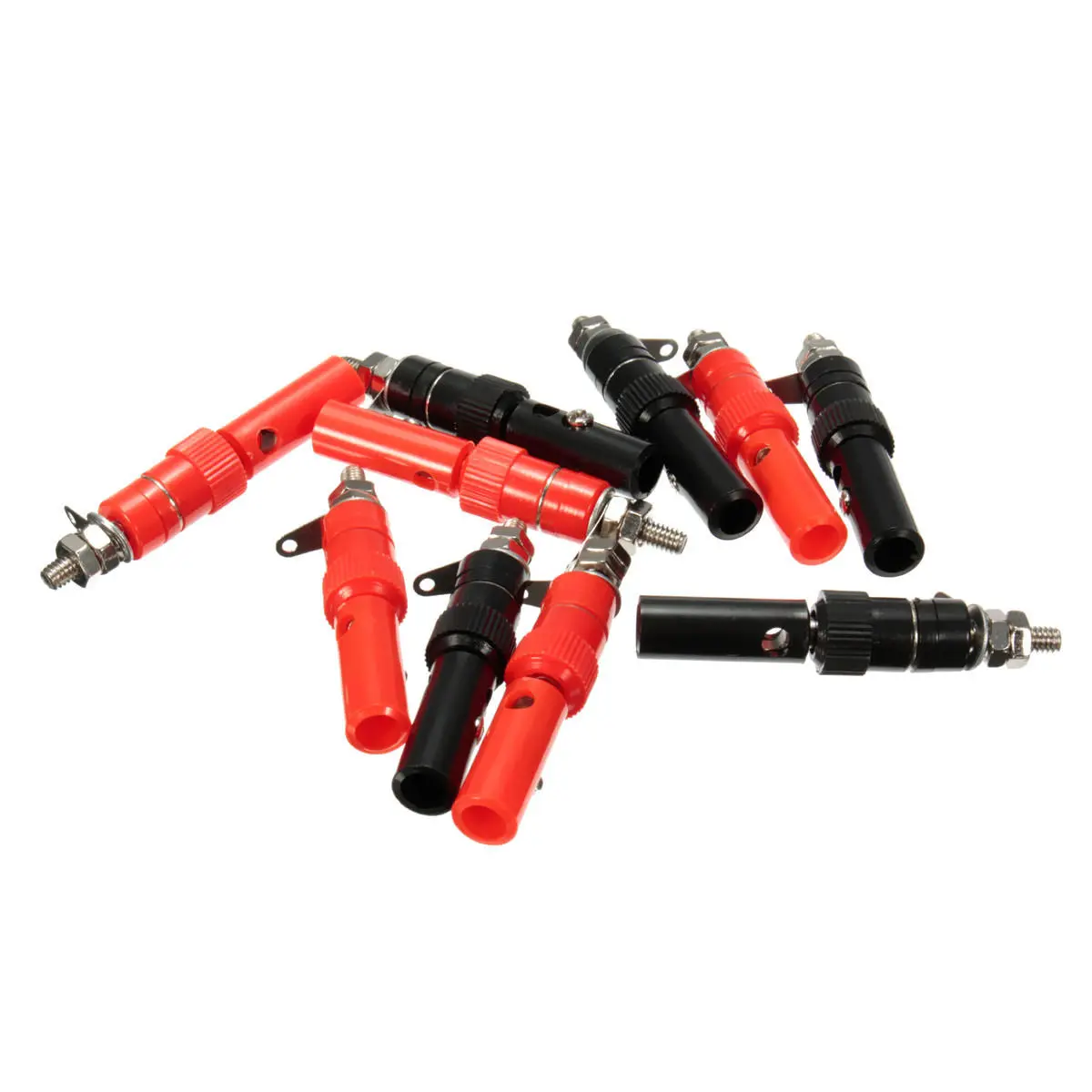 DANIU 30 Pairs 4mm Banana Plug Connectors - Red & Black for Instruments & Tools - Image 3