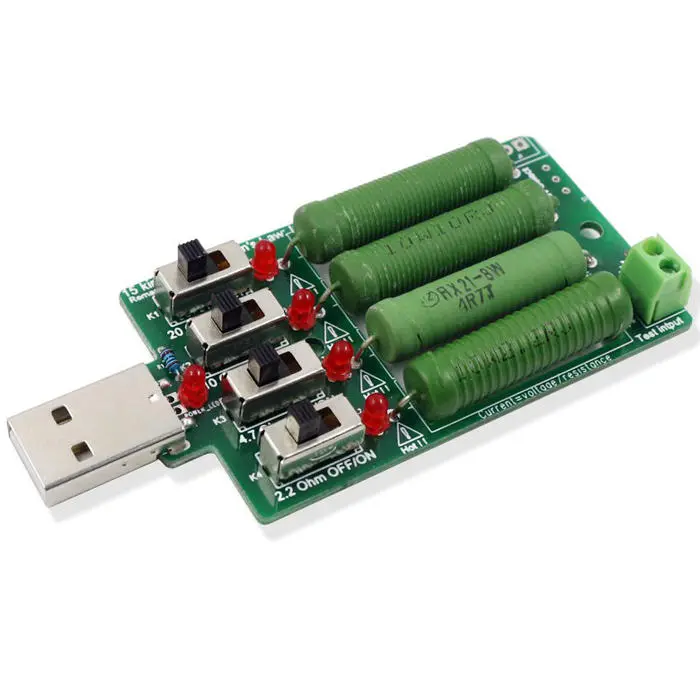 USB Tester - Voltage Current Meter & Capacity Monitor with QC2.0 Detector + Load Resistor - Image 3
