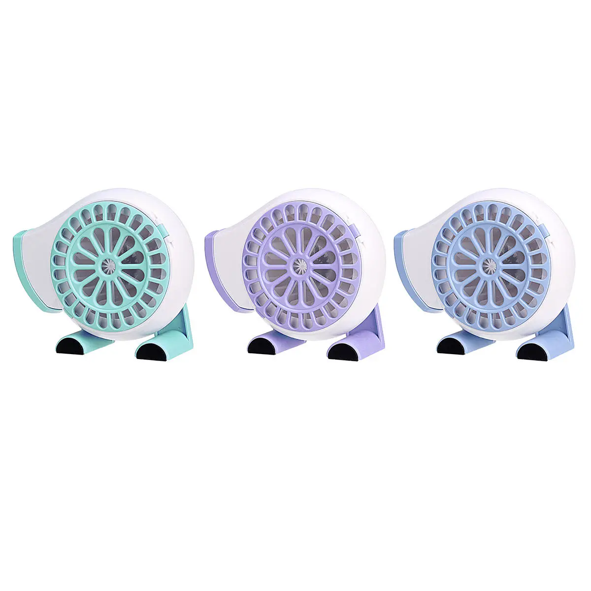 Creative Mini Handheld USB Fan - Rechargeable Strong Wind Cooling | Low Noise - Image 2