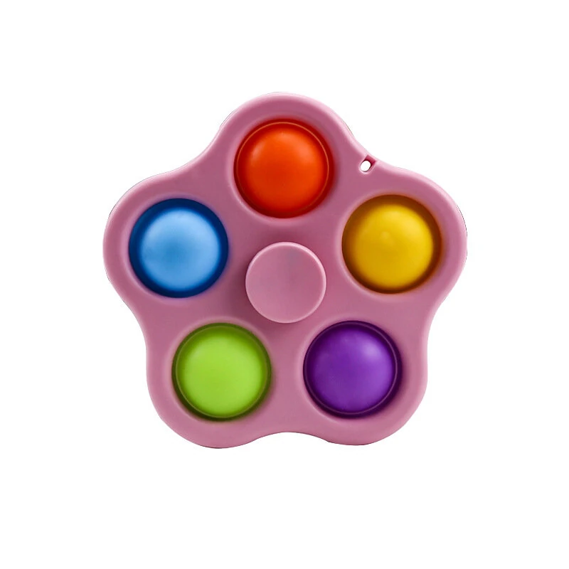 Adult Hand Spinner Fidget Toy | Anti-Anxiety Stress Relief Keychain Gadget - Image 5