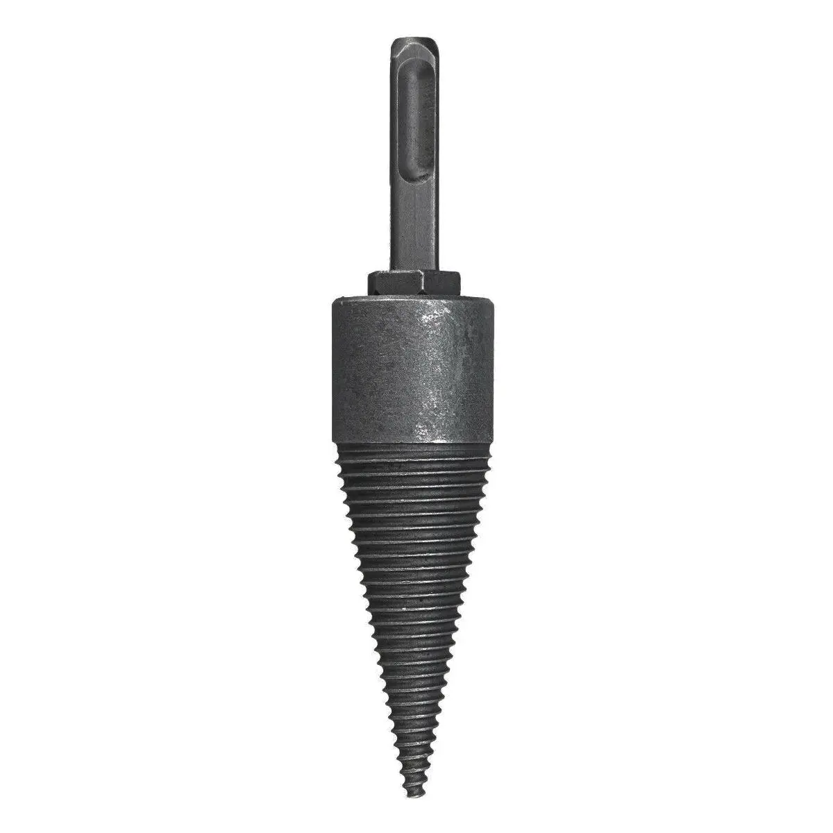 Kindling Splitter Drill Bit - 32mm Square Hex Shank - For Hand Drill Firewood - Image 4