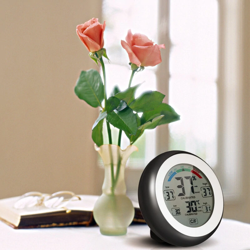 AcuRite Digital Thermometer Hygrometer - Indoor Temperature Humidity Meter - Image 3