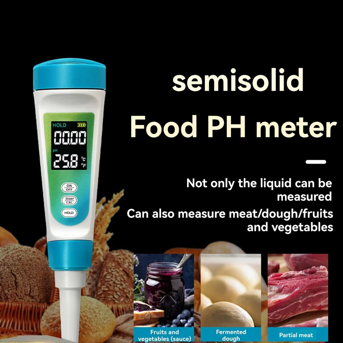 A03R PH-012 Digital PH Meter Pen - Backlight LCD Water Quality Tester 0.00-14.00ph - Image 4