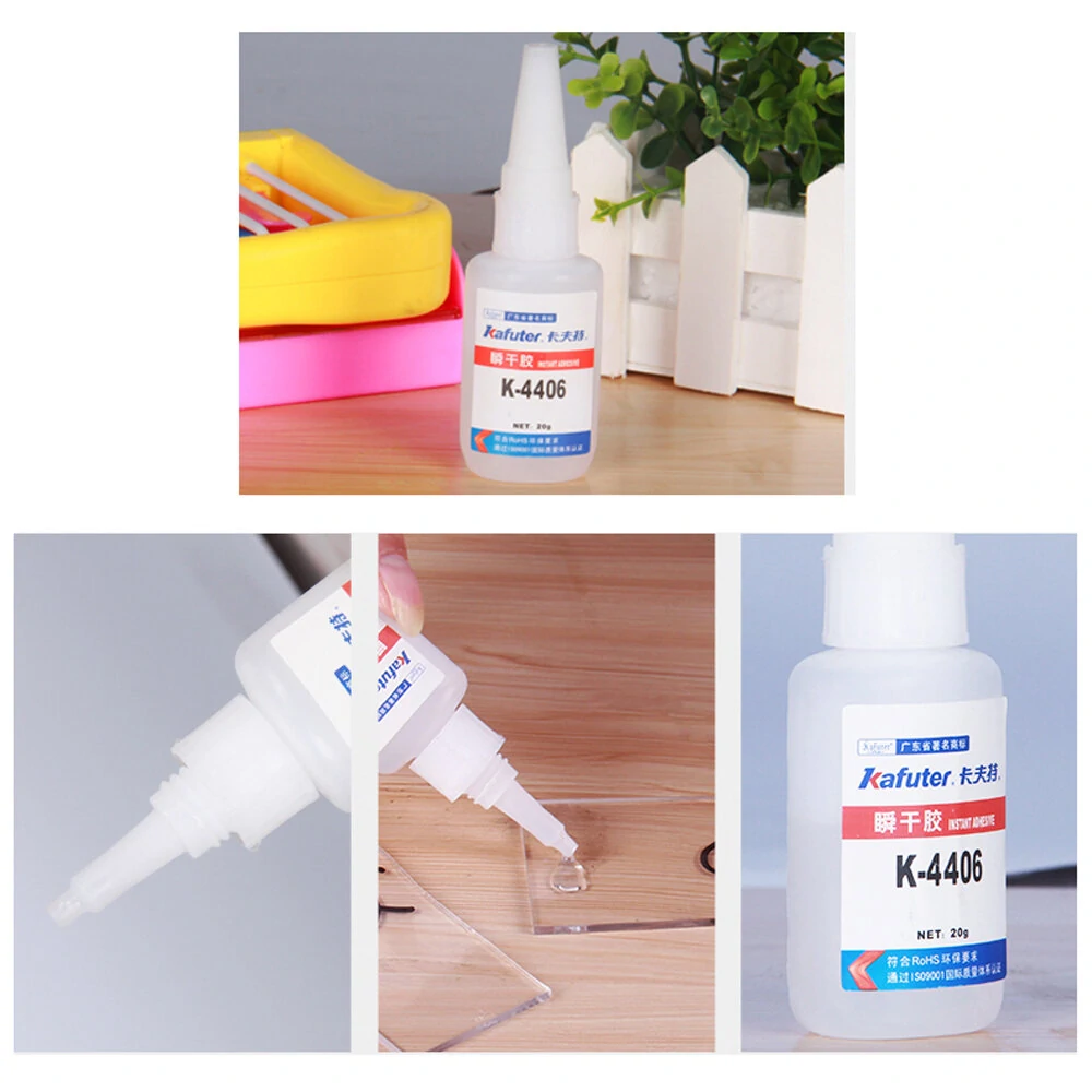 Kafuter K-4406 Instant Strong Adhesive | 20g Quick-Dry Glue for Plastic, Wood, Glass - Image 3