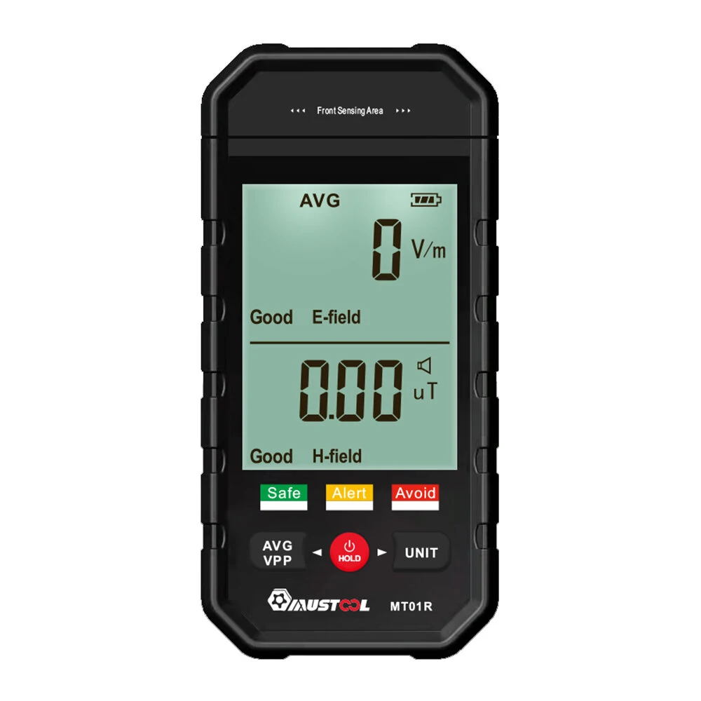 MUSTOOL MT01R 3-inch EMF Tester | Electric & Magnetic Field Detector | Fast Radiation Assessment - Image 2