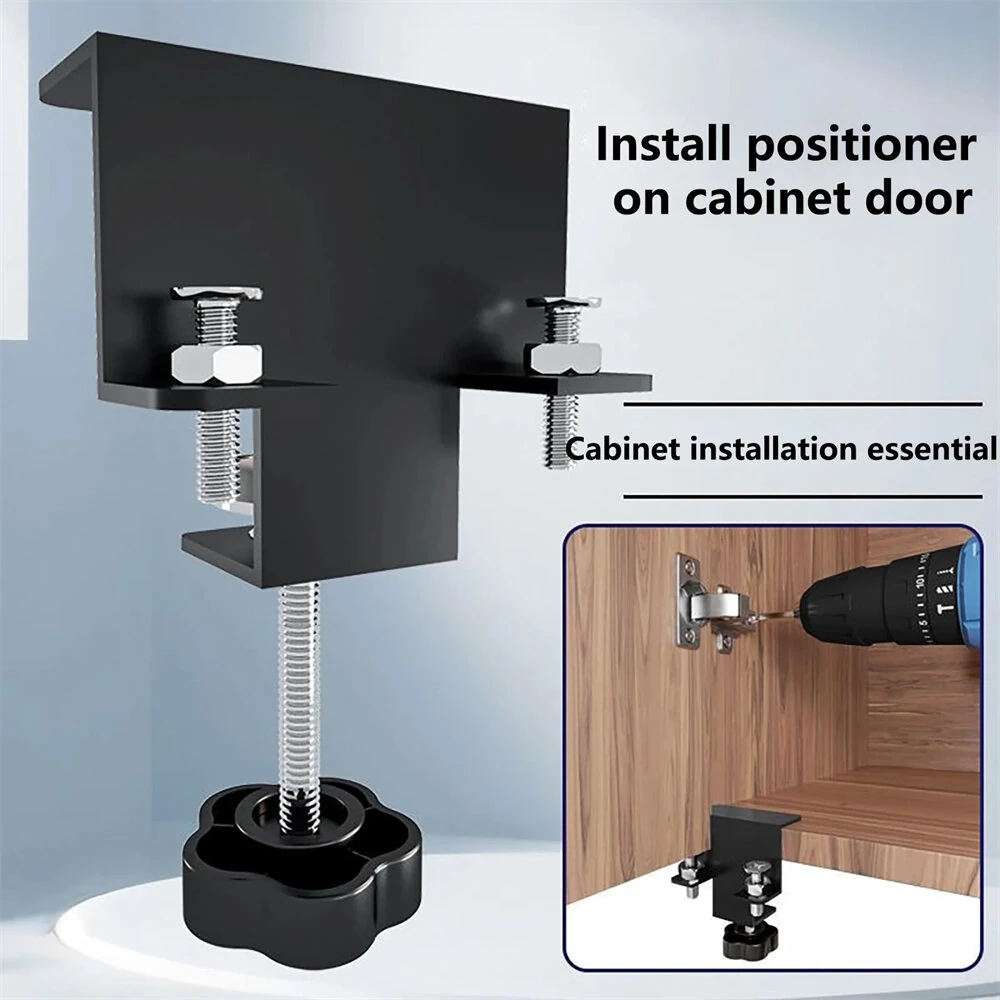 Stainless Steel Cabinet Door Clamp - Adjustable Installation Tool | Heavy Duty - Image 2