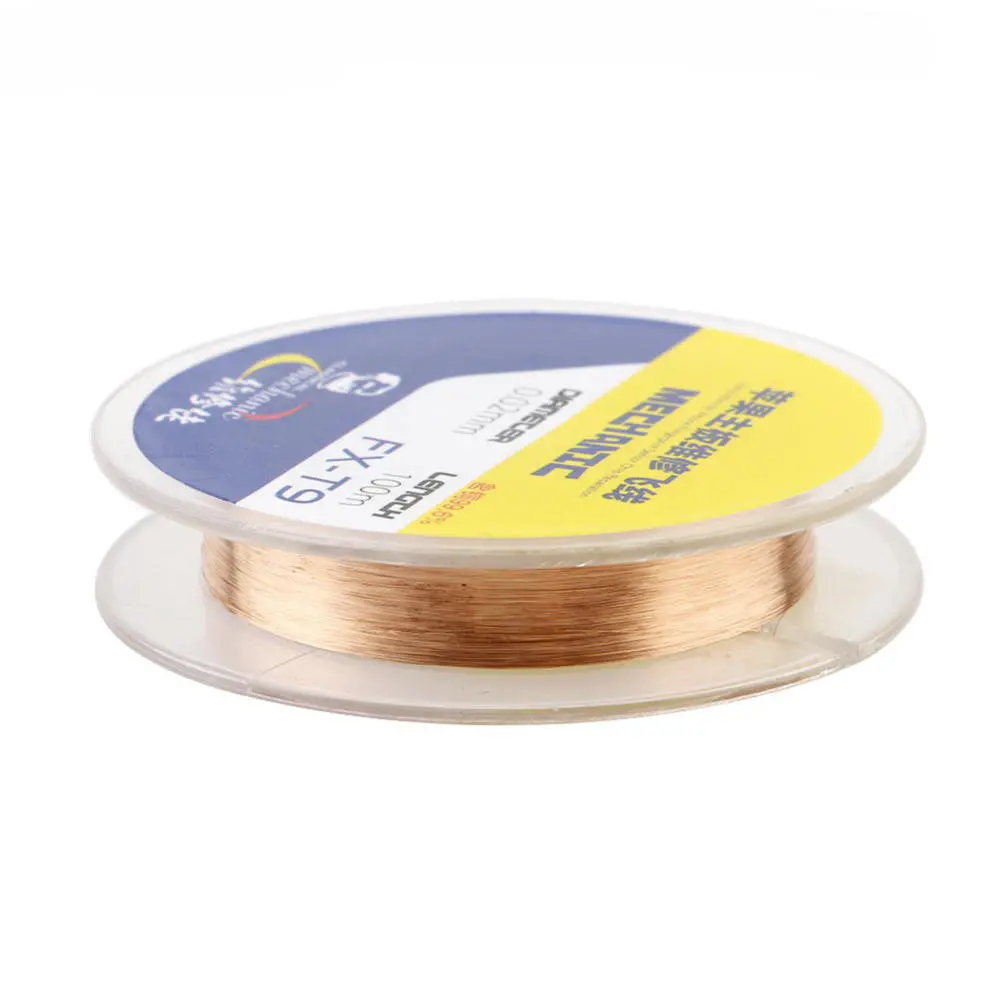MECHANIC Pure Copper Soldering Iron Tips 0.02mm PCB Link Wire Soldering Wire - Image 2