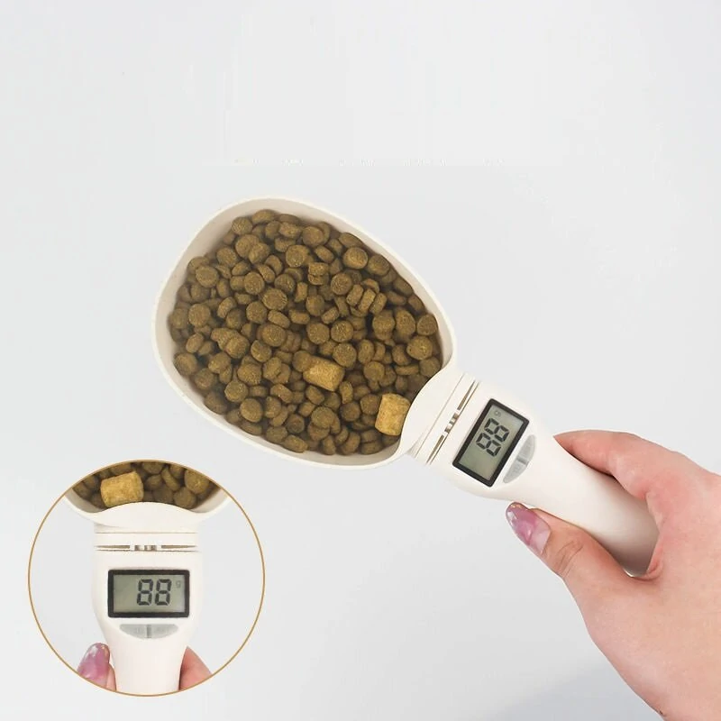 Pet Food Scale - 800g/1g Electronic Weighing Cup for Dog & Cat Feeding - Image 2
