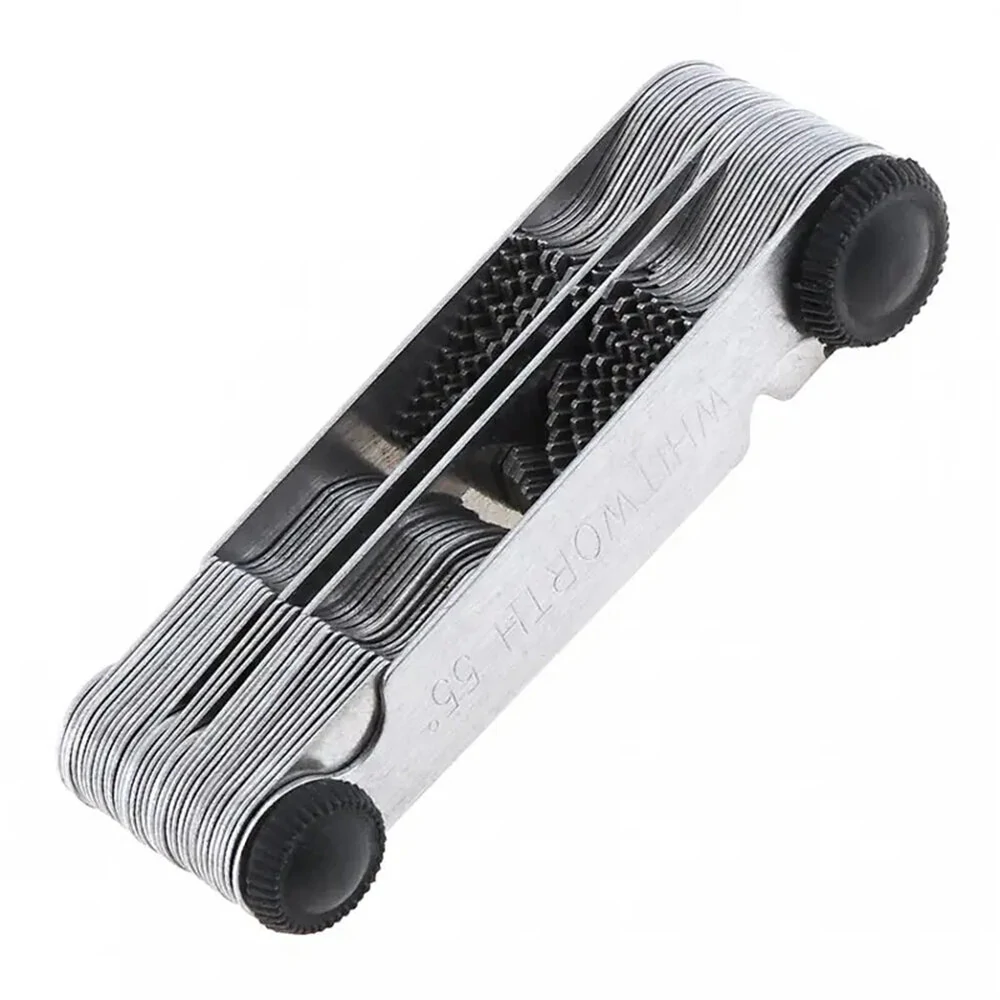58PCS Metric & Imperial Screw Thread Pitch Gauge | Stainless Steel Precision Tool - Image 5