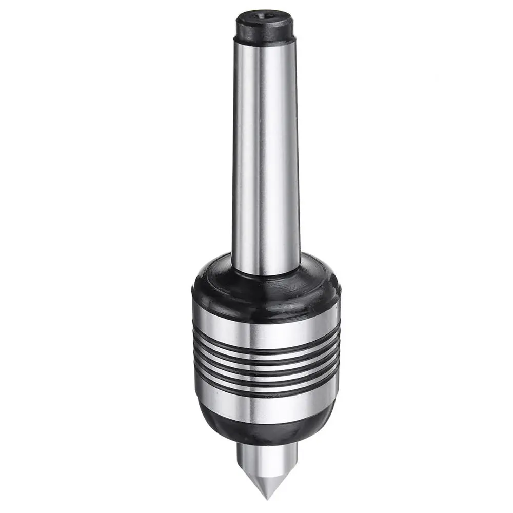 MT2 Live Center - 0.02 Inch Accuracy Steel Taper Tool with Triple Bearing - Image 5