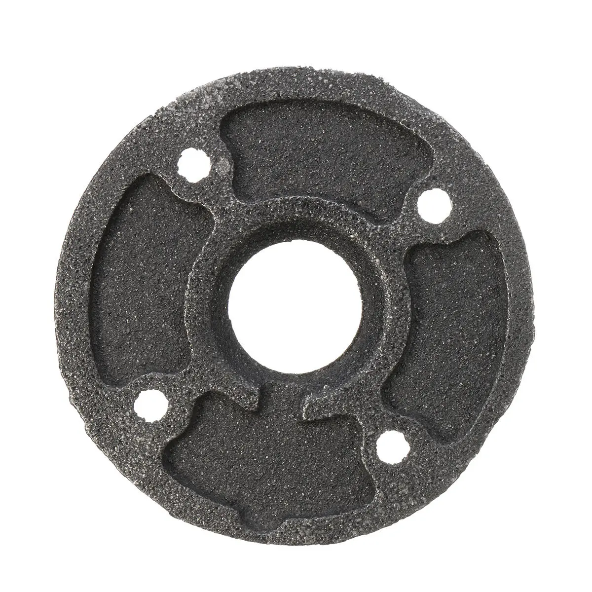 DN 15/20/25 Black Iron Pipe Floor Flange - Threaded Plumbing Fitting 4 Holes - Image 3