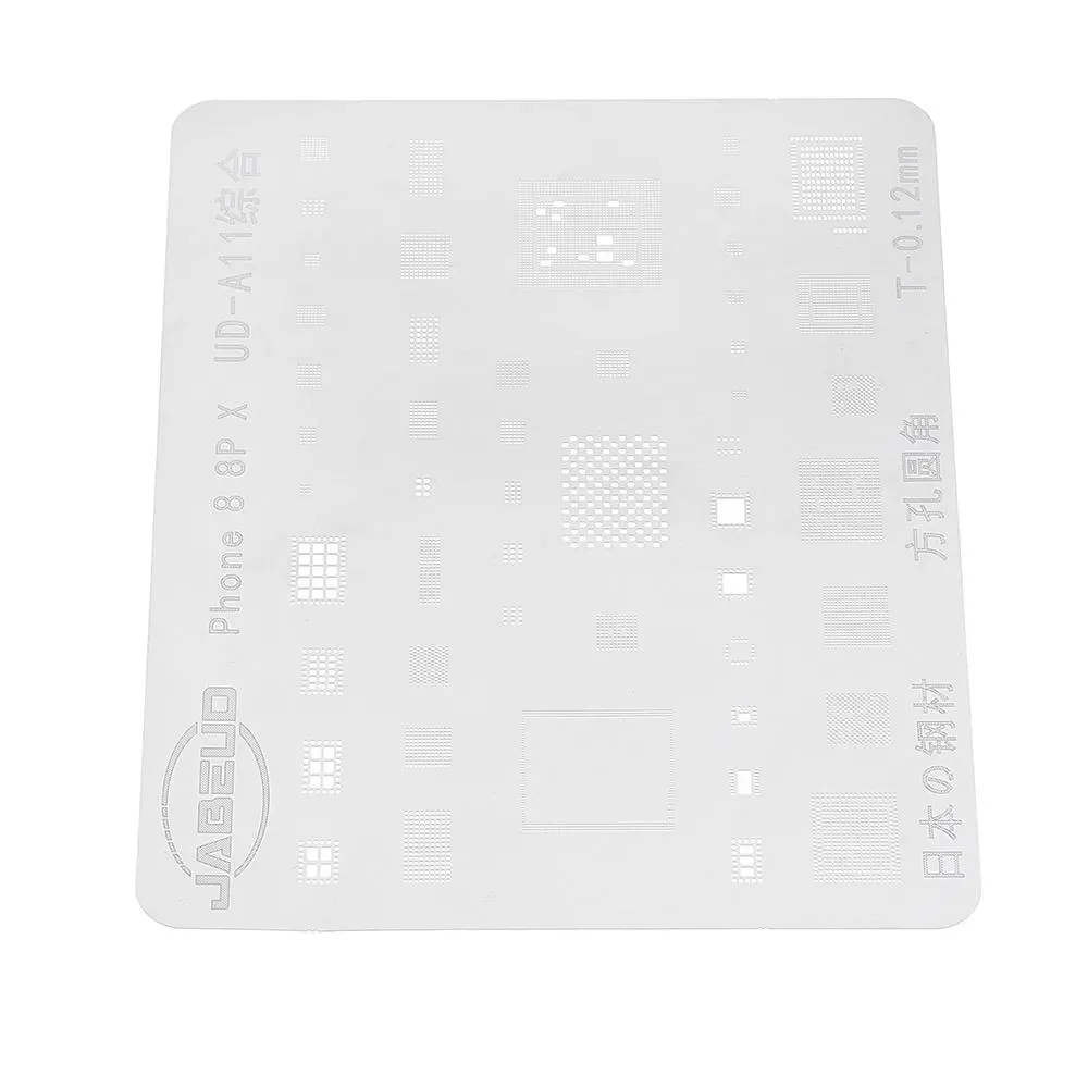 Precision BGA Reballing Stencil Kit - Tin Steel Net Repair Tool for iPhone 5-8/X/XS/XR - Image 4