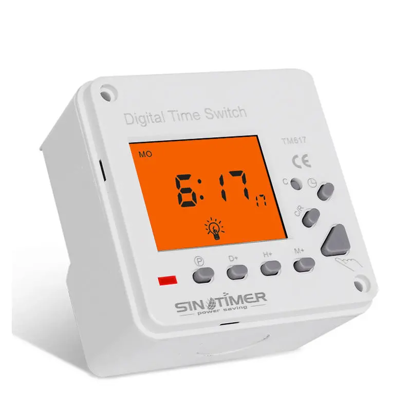 TM617-2 Large LCD Back-light Timer | 7 Day Weekly Digital Programmable Switch - Image 3