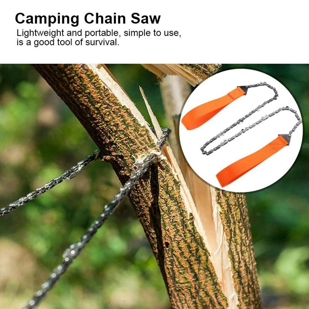 11-Teeth Portable Hand Zipper Saw - 65cm High Strength Survival Tool for Camping & Hiking - Image 4