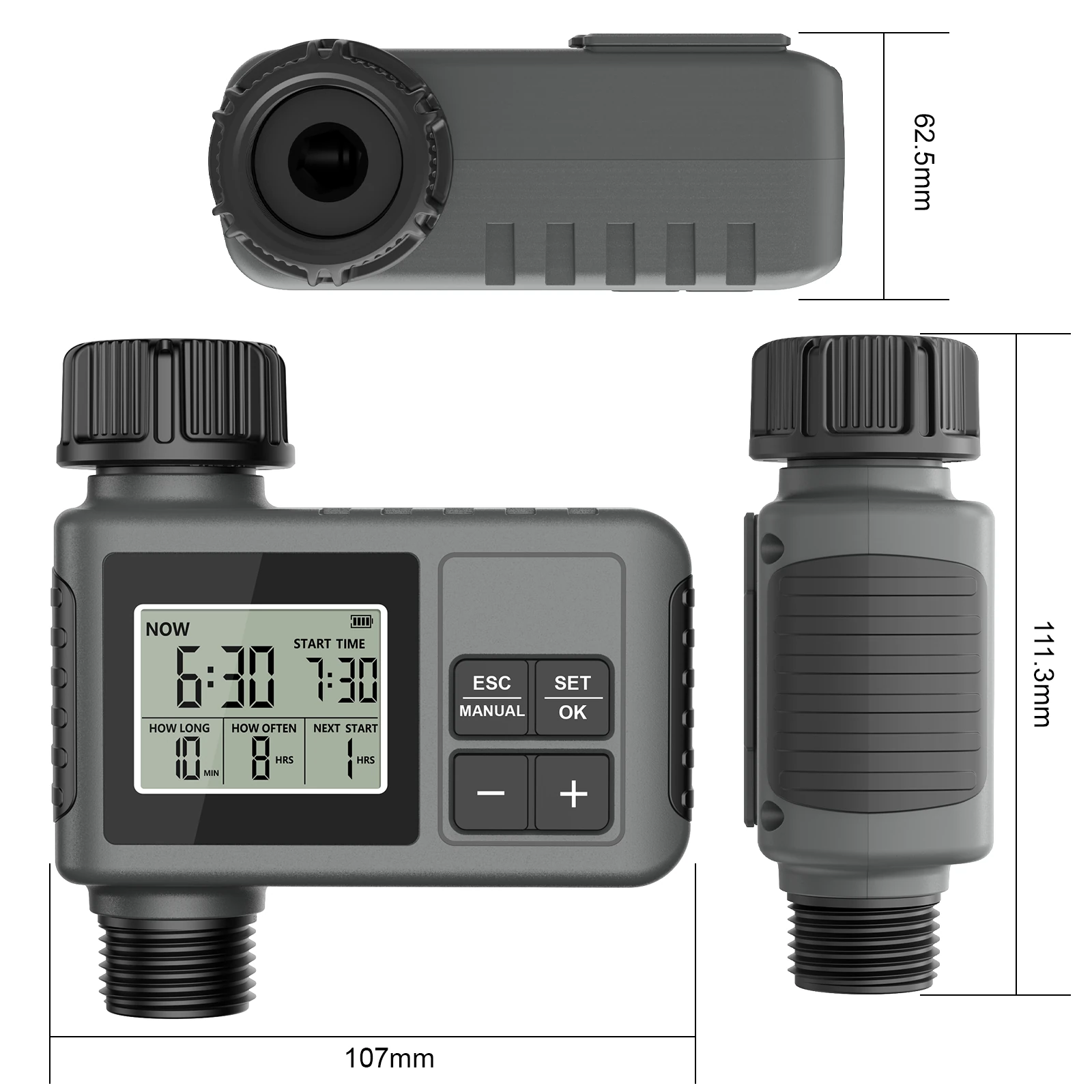 SGW01 Smart Irrigation Timer - Automatic Garden Watering Controller - IP55 Waterproof - Image 3