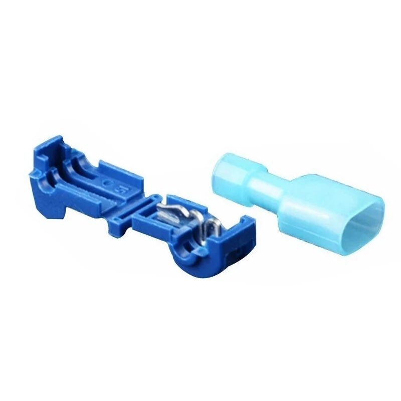 T2 Non-Destructive Wire Connector - 10/30/50 Pairs | Fast Wire Terminal Clamp | Blue - Image 5