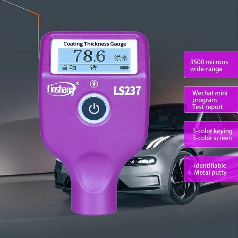 Linshang LS237 Car Paint Thickness Meter | 3500µm Range | Bluetooth - Image 3
