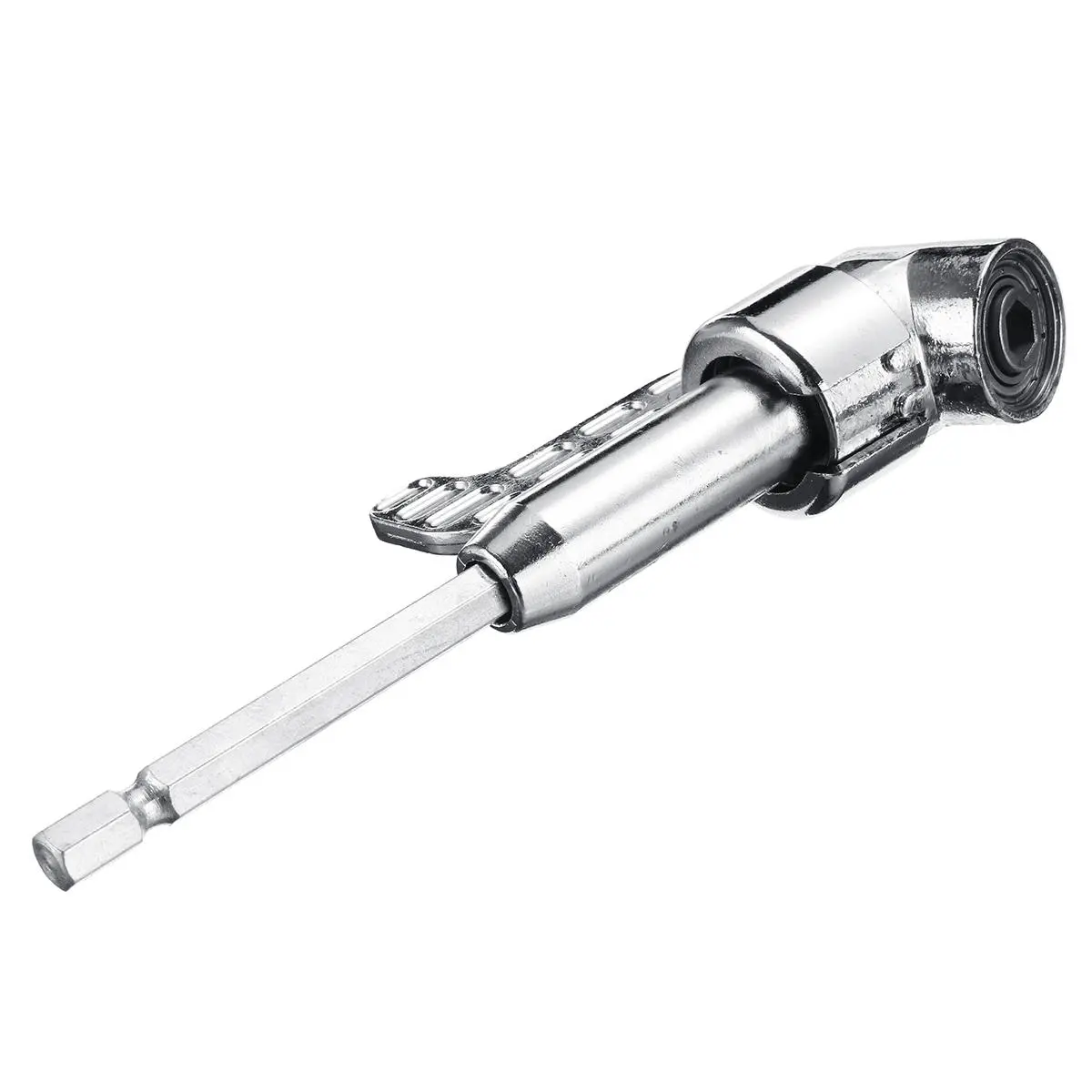 DEWALT 1/4 Inch Hex Shank Right Angle Driver - 105 Degree with 300mm Flexible Shaft - Image 2