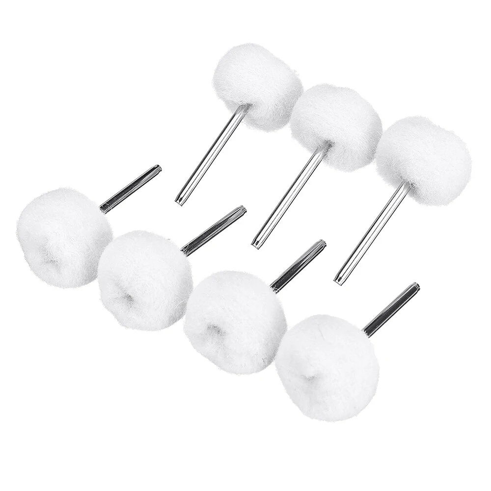 40Pcs Wool Polishing Cloth Wheel Kit for Drill - Jewelry Mirror Polishing Tool - Image 4