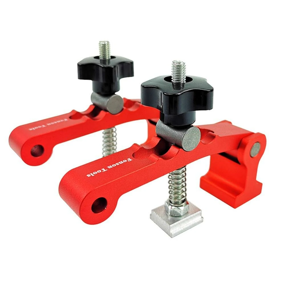 Fonson Tools 2-in-1 T-Track & Bench Dog Clamps - 20mm for Workbench & MFT Table - Image 2