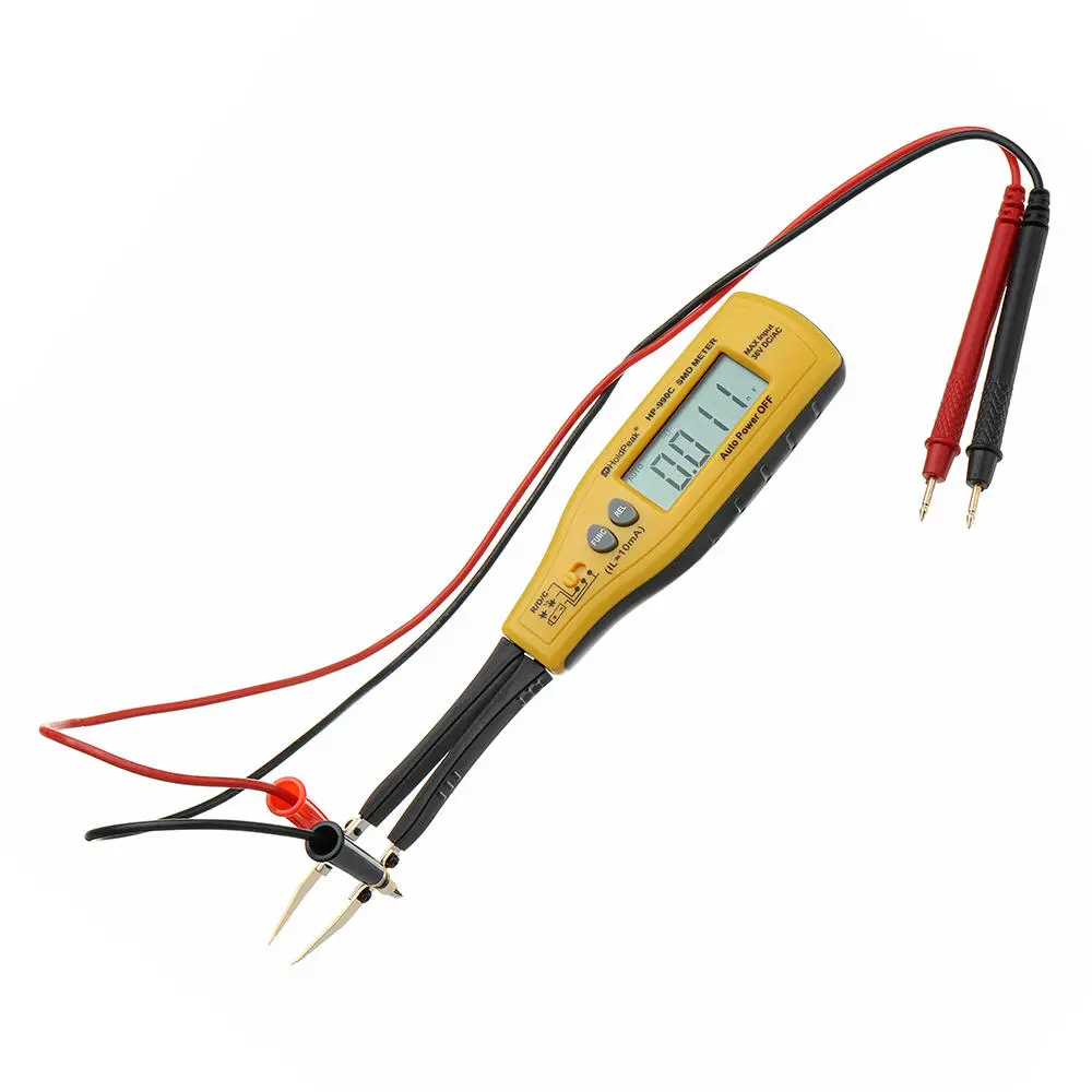 HoldPeak HP-990A/B/C Digital Multimeter SMD Tester | Resistance Capacitance Meters | Diode Test | Professional SMT Component Tester - Image 2