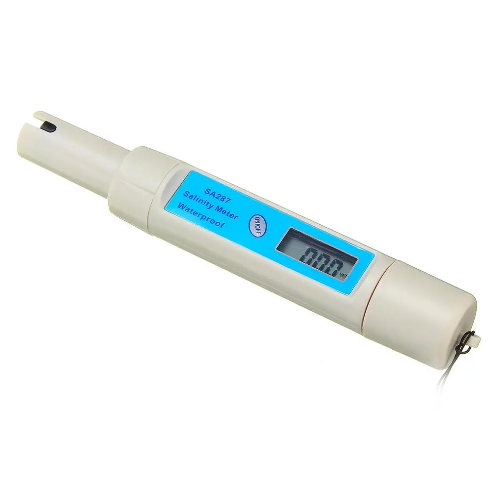 Wattson WS-SA287 Salinity Meter - 0.1ppt Resolution & Waterproof PH Pen - Image 5
