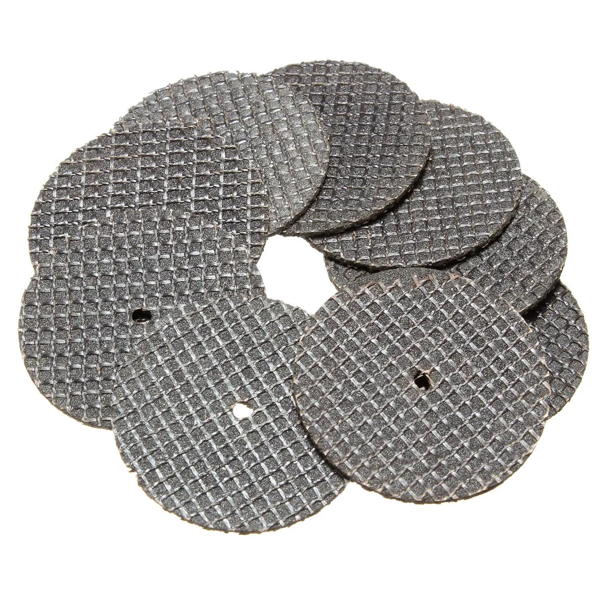 Dremel Rotary Tool Set - 50Pcs Black Cutting Wheel Discs 32mm with 2 Mandrel Bits - Image 3