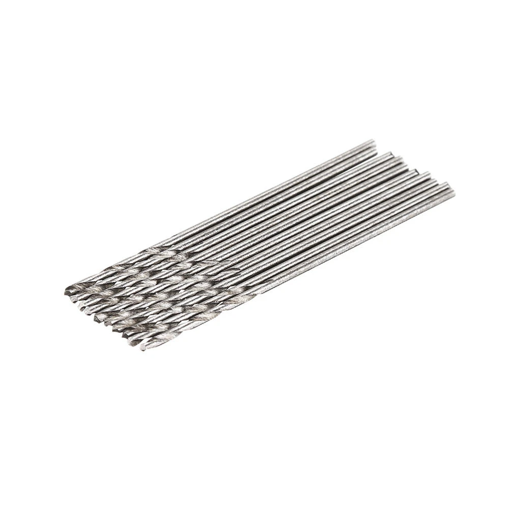 HSS High Speed Steel Twist Drill Bit - 0.8mm 100Pcs Set | Straight Shank - Image 2